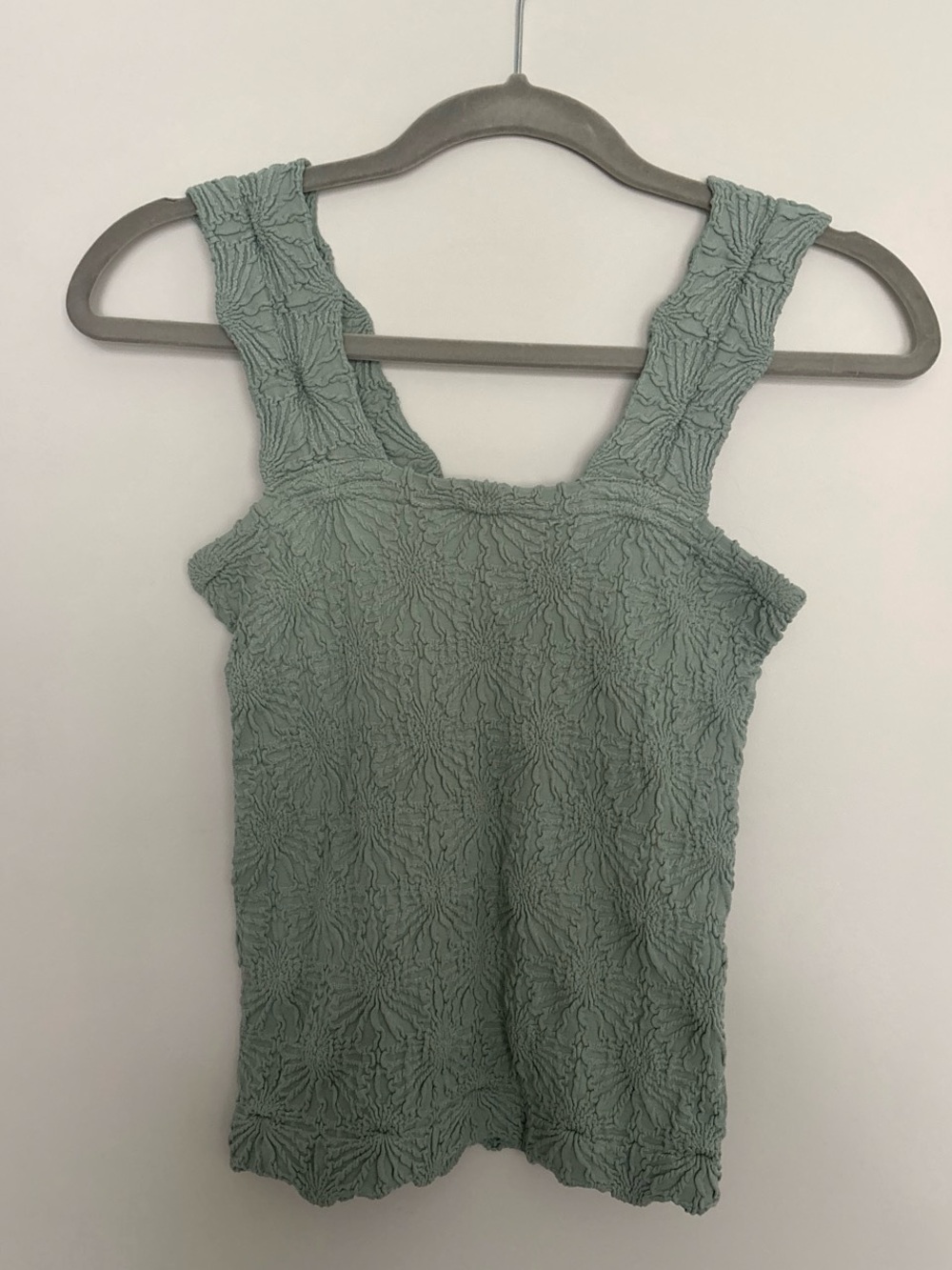 Altar’d state Textured Sage Green Tank Top size Medium/ Large